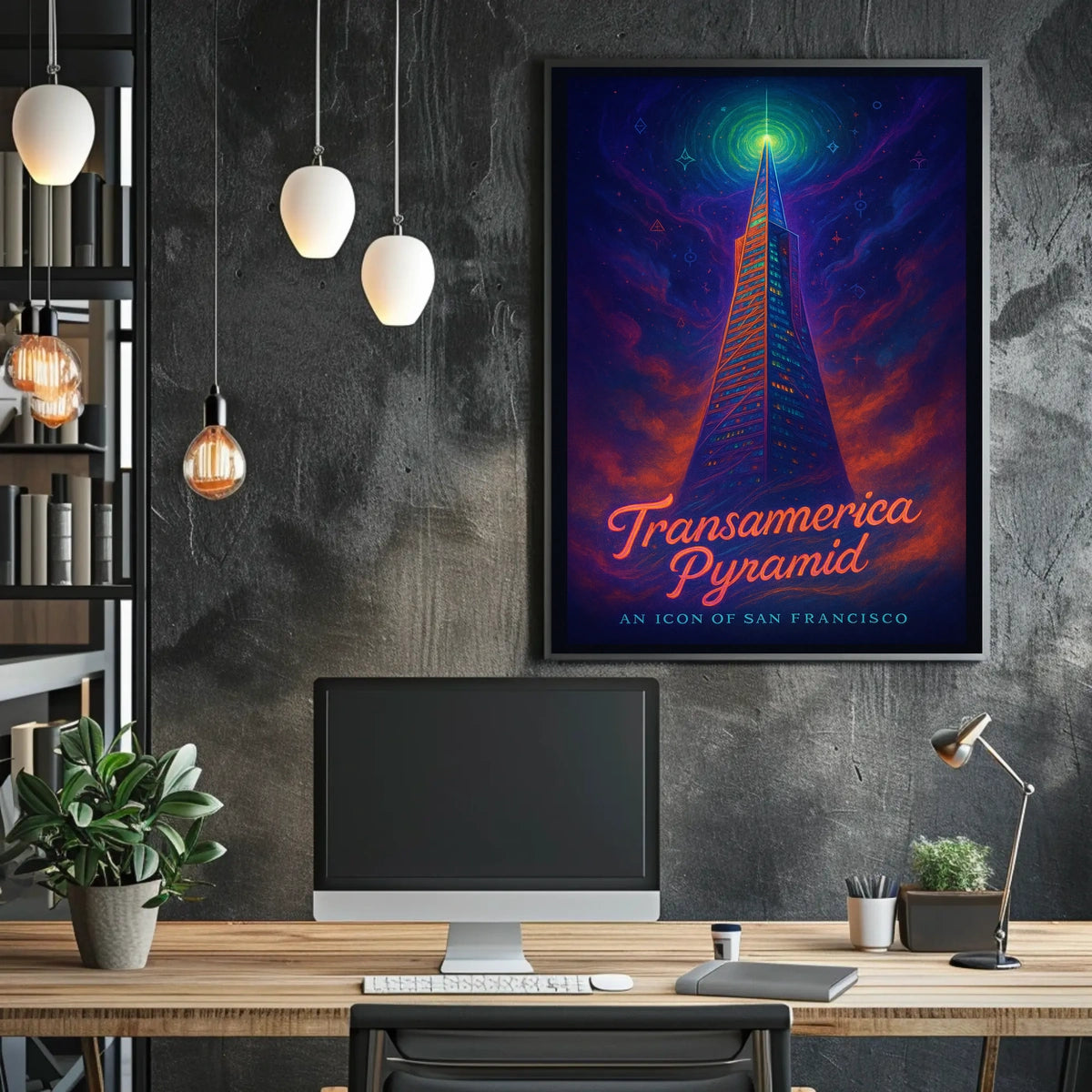 Transamerica Pyramid An Icon of San Francisco Poster