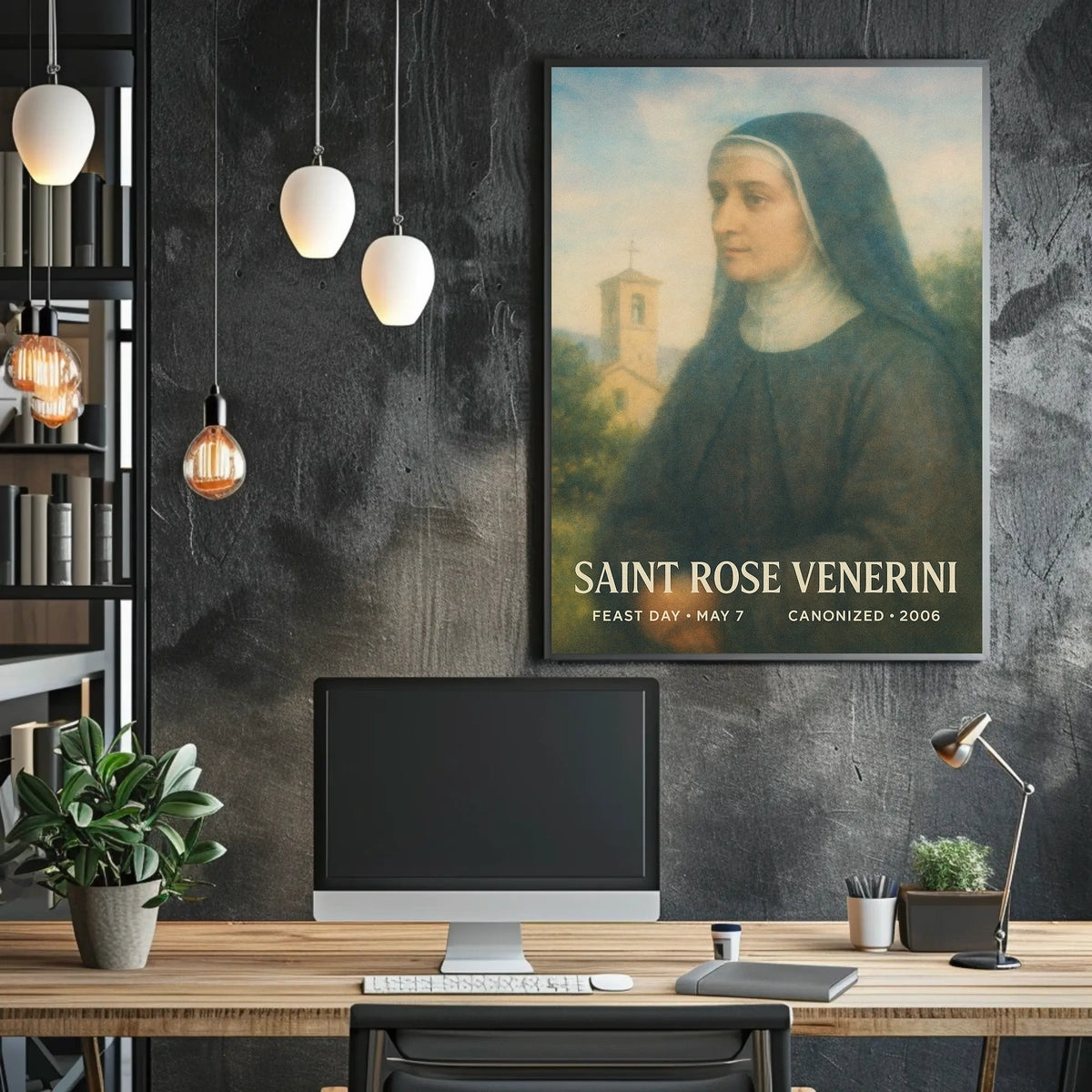 Saint Rose Venerini Poster