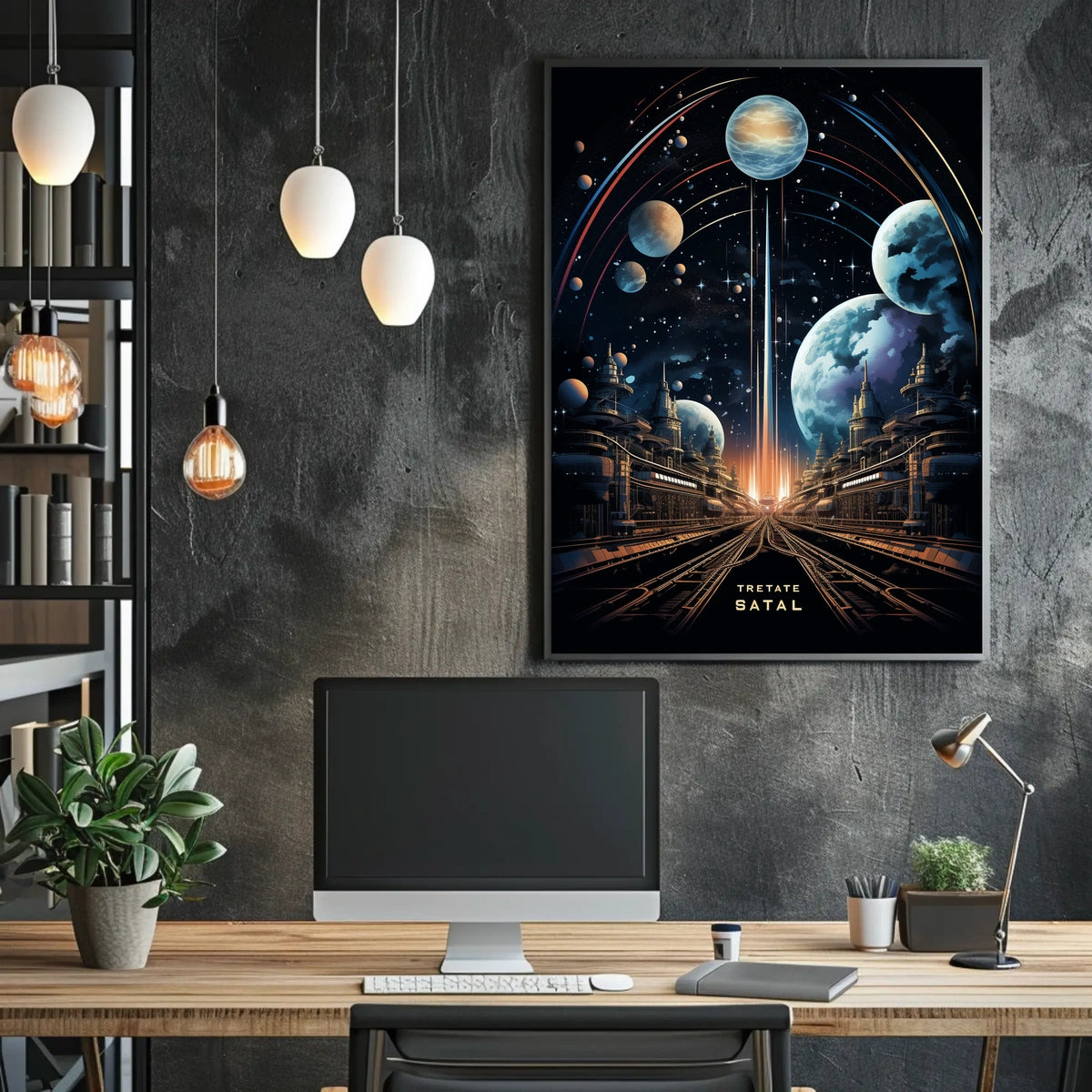 Tretate Satal A Cosmic Journey Poster