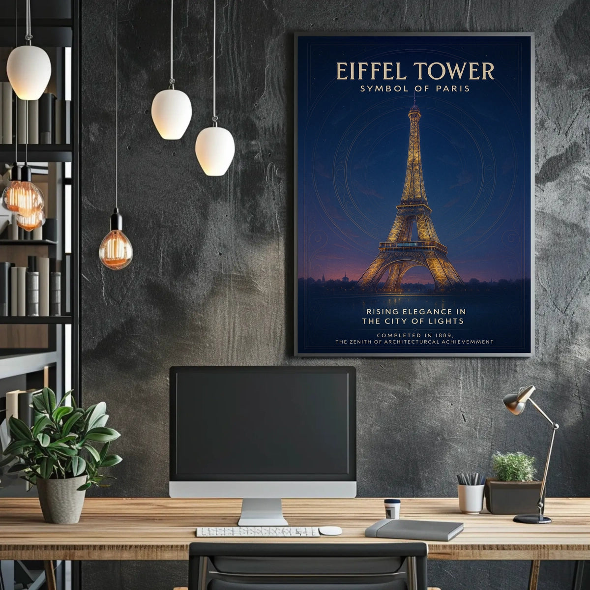 Eiffel Tower Symbol Of Paris Poster