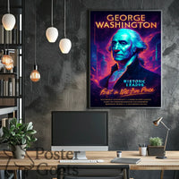 George Washington Modern Legacy Historical or Presidential Poster