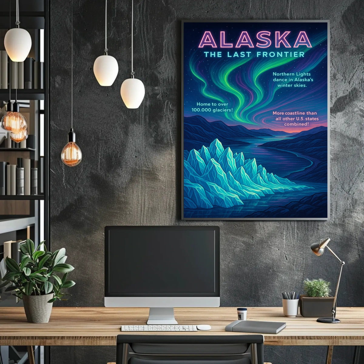 Alaska The Last Frontier Poster