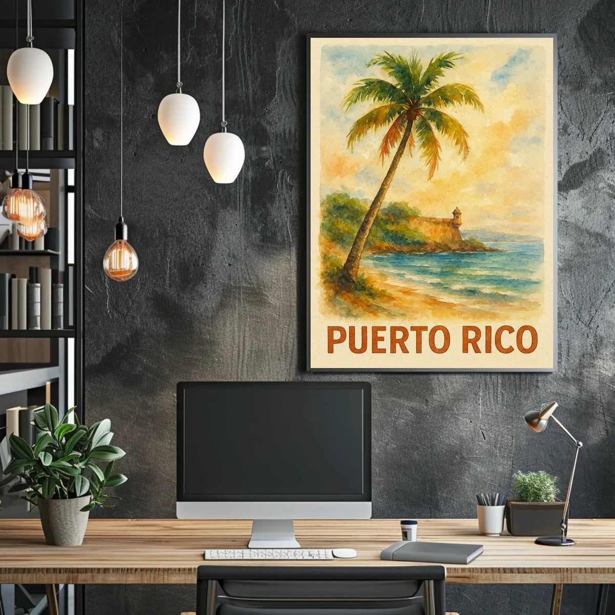 Puerto Rico Scenic Poster