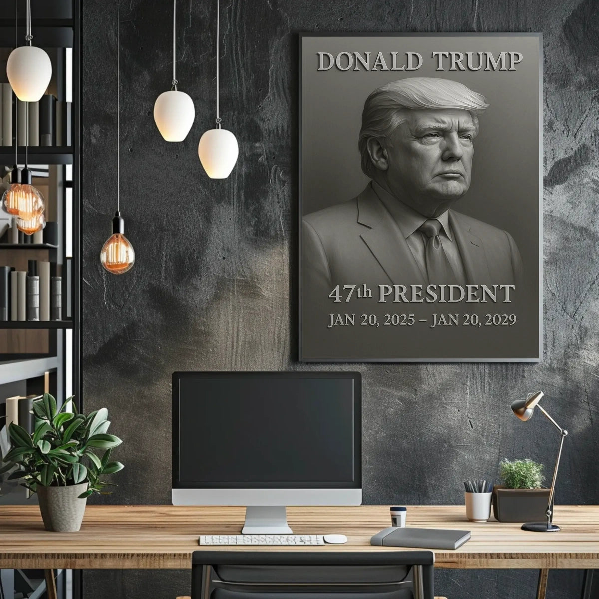 Donald Trump 47th President Poster