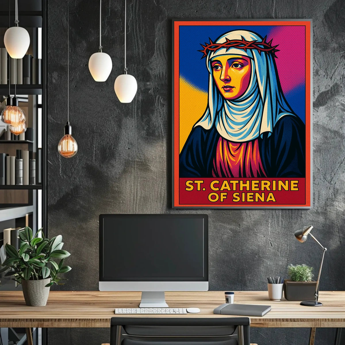 St. Catherine Of Siena Poster