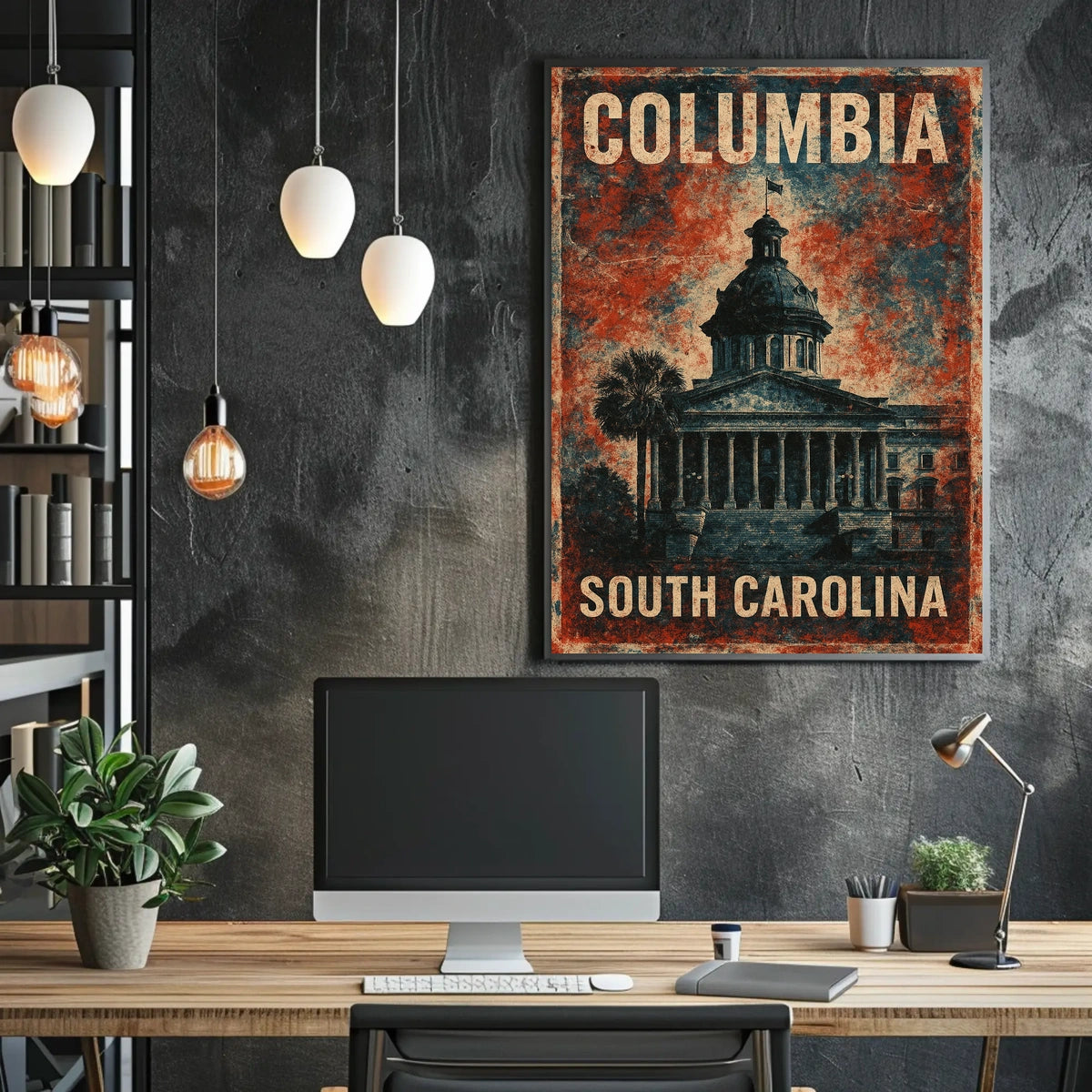 Columbia, South Carolina Poster