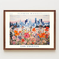 Flower Market Los Angeles Poster: Urban or Cityscape Poster