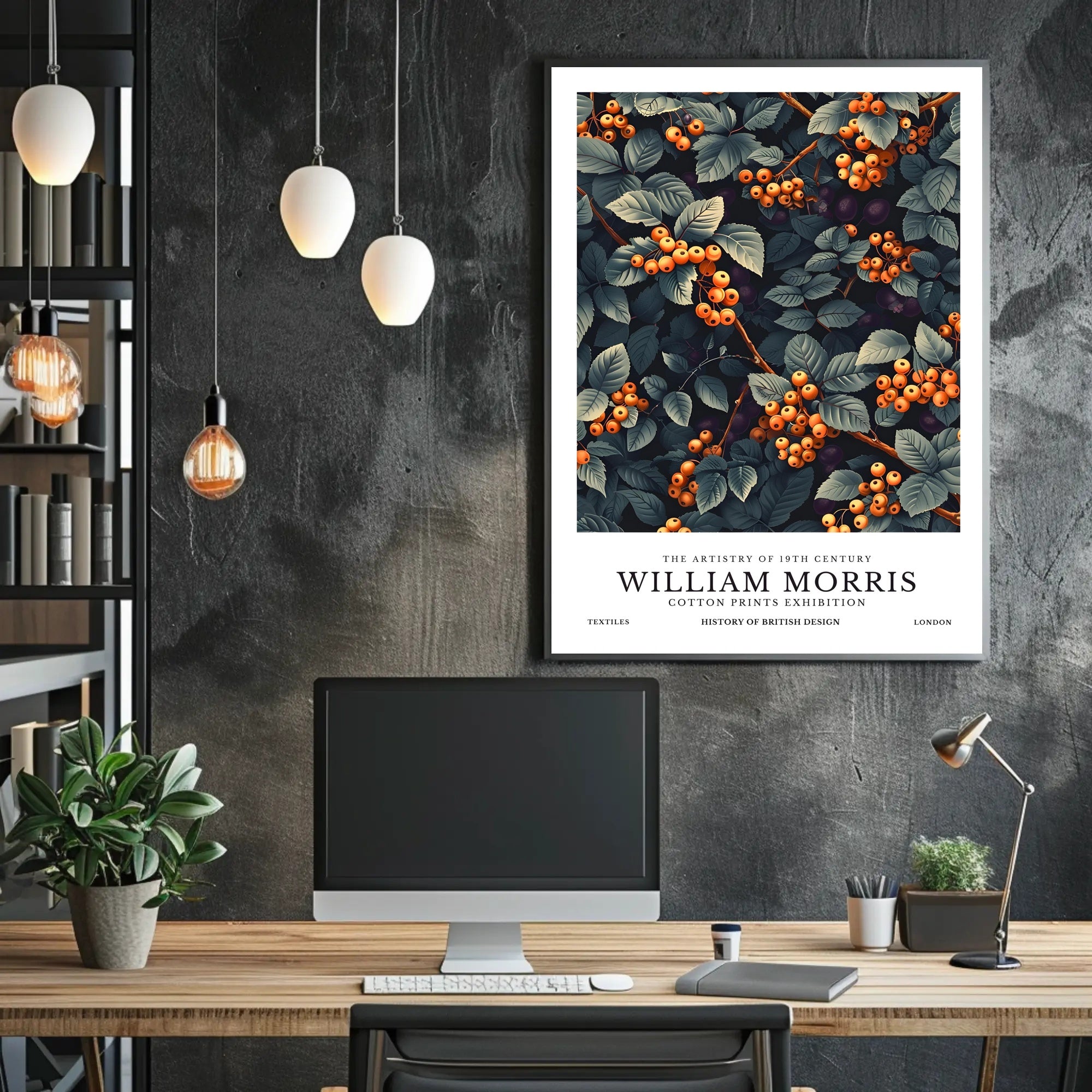 William Morris 19th Century Art Poster