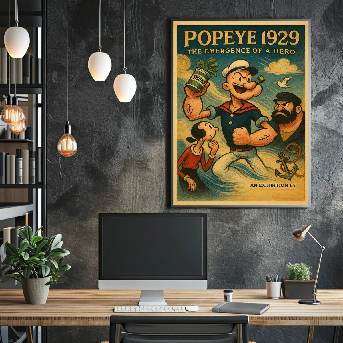 Popeye 1929 Art Poster POP-161