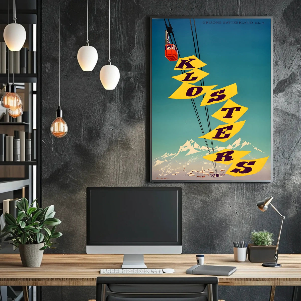 Klosters Grisons, Switzerland Poster