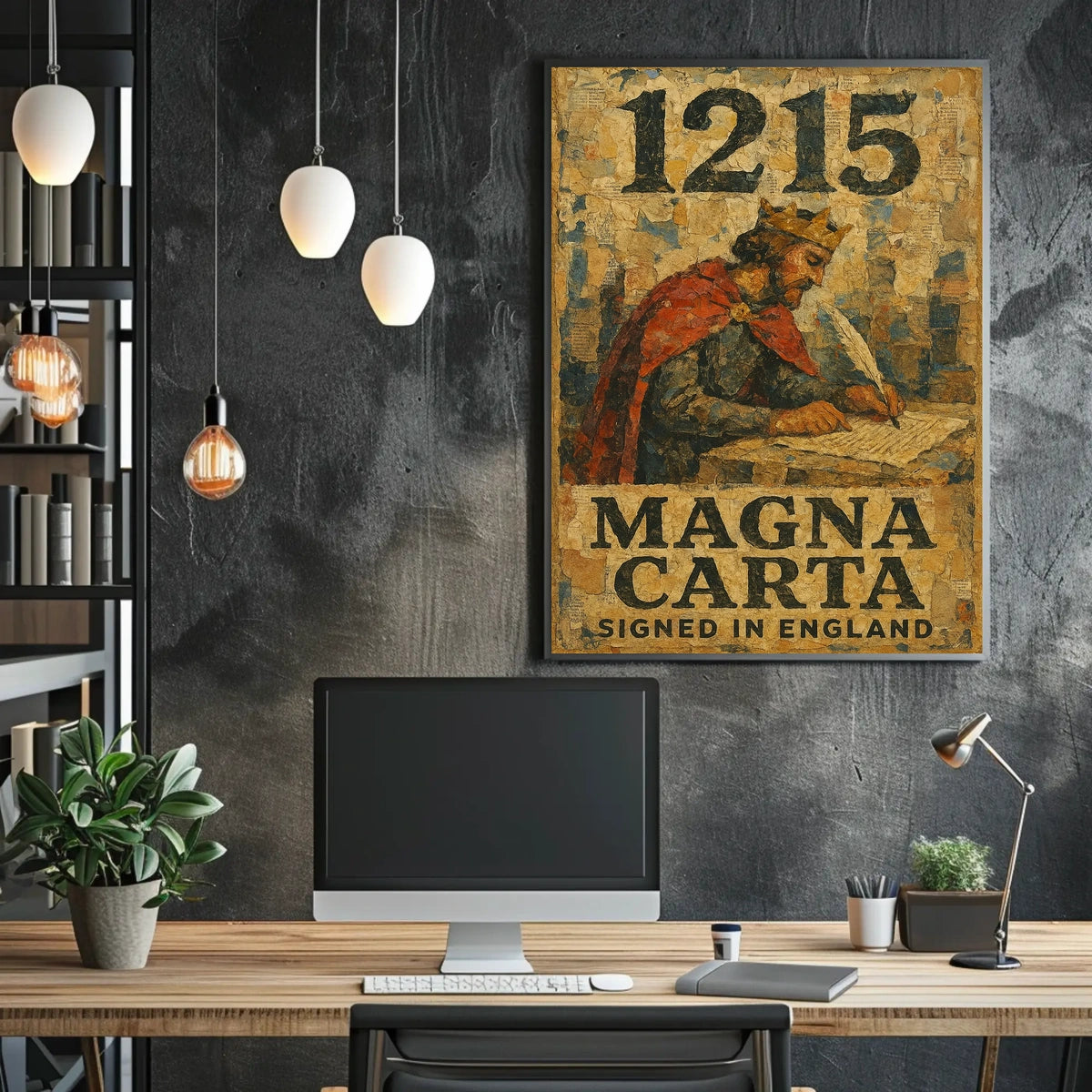 Magna Carta 1215 Poster