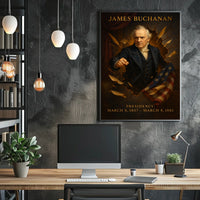 James Buchanan Presidency Poster