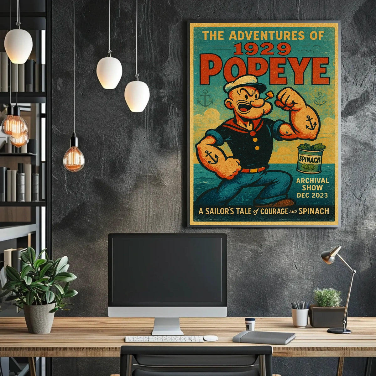Popeye 1929 Art Poster POP-77