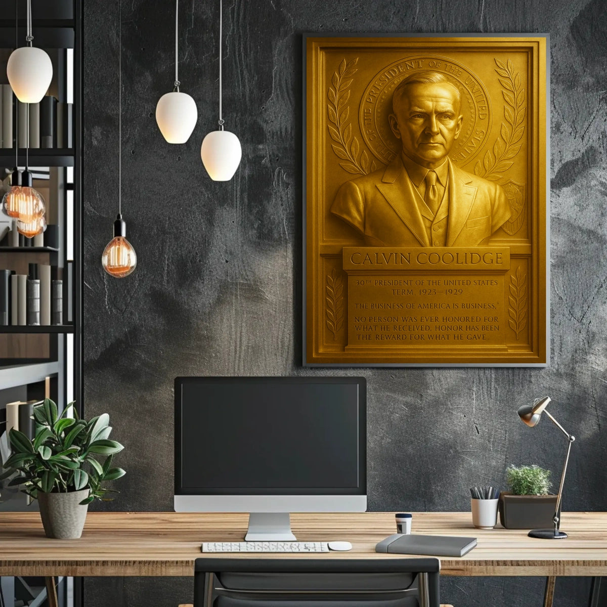 Calvin Coolidge 30Th President Poster