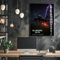 Grumman A6 Intruder All Weather Poster PosterGoat
