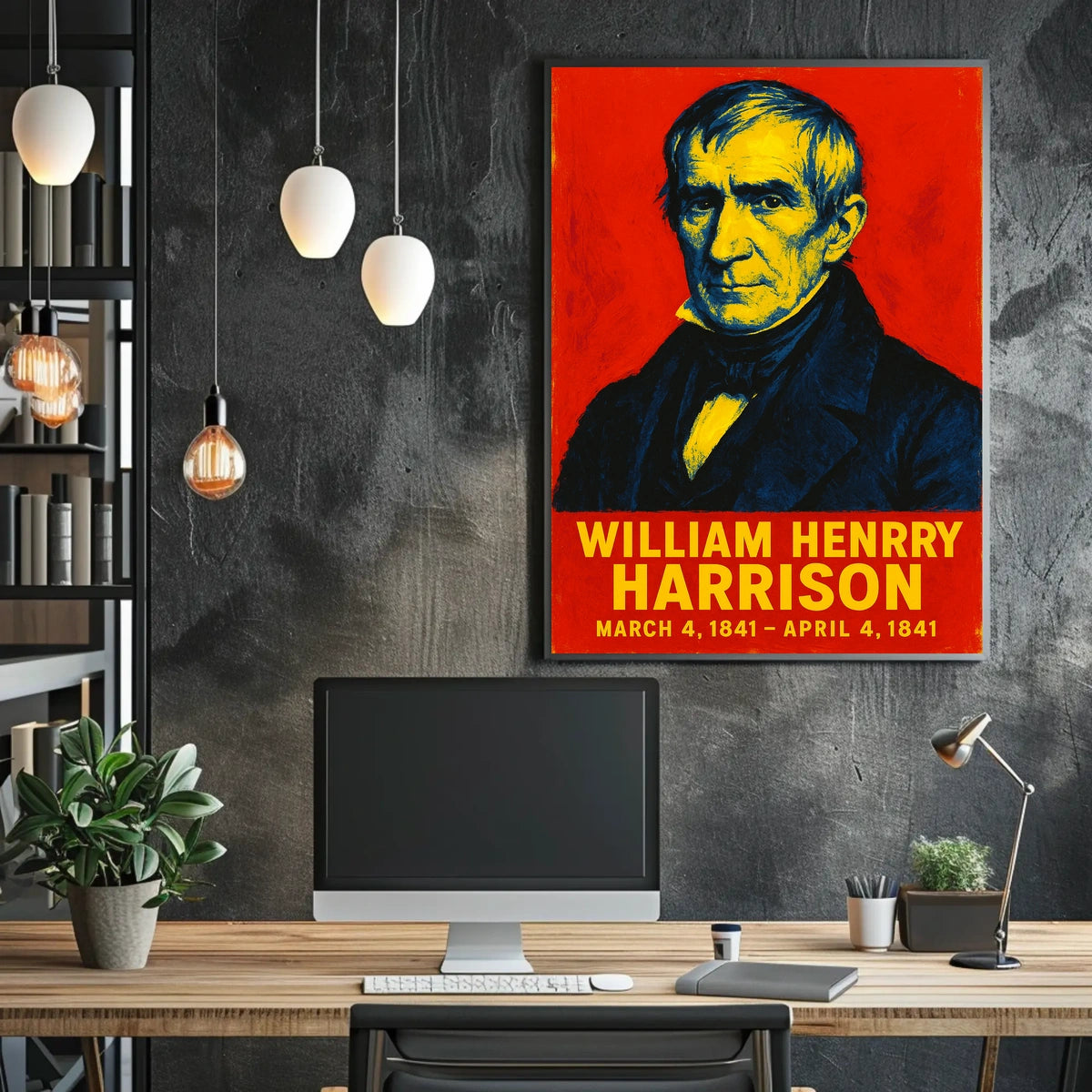 William Henry Harrison Poster