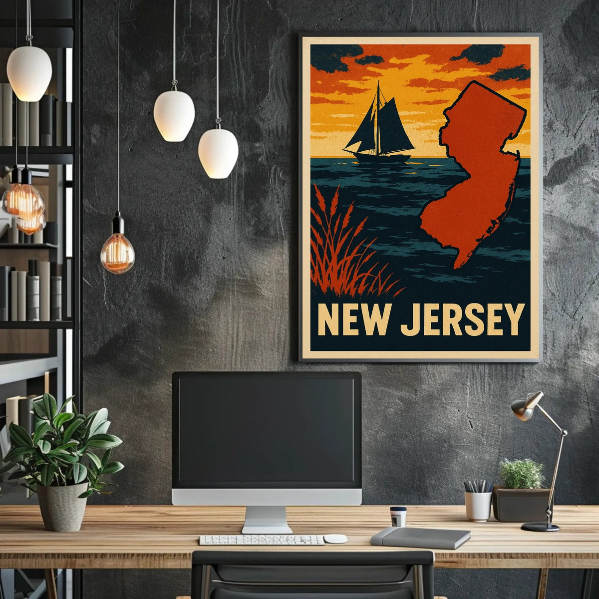 New Jersey Scenic Poster