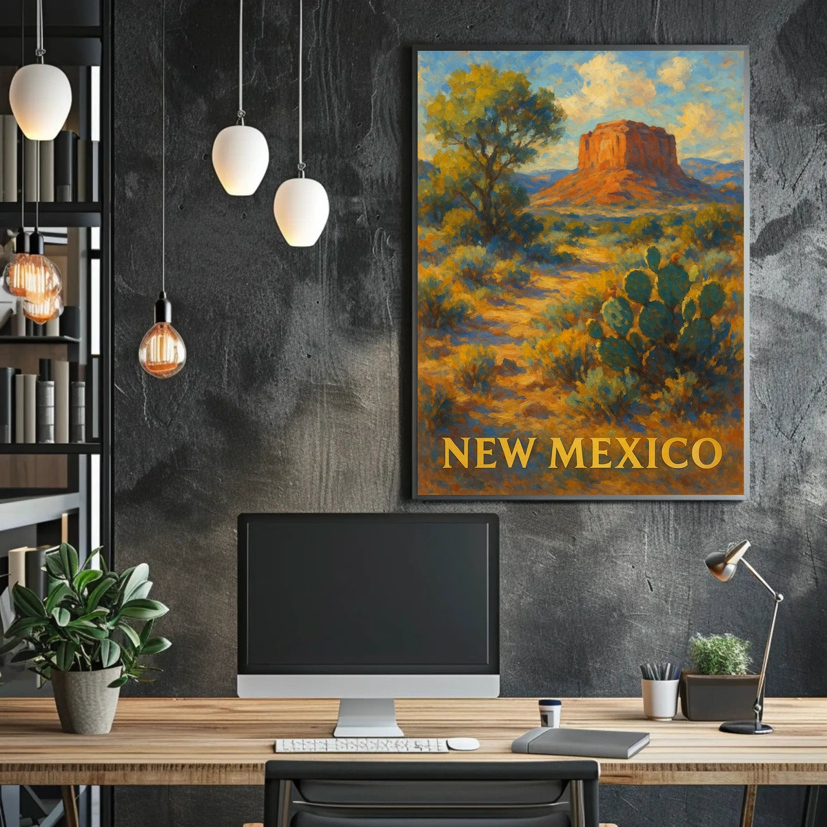 New Mexico Landscape Poster