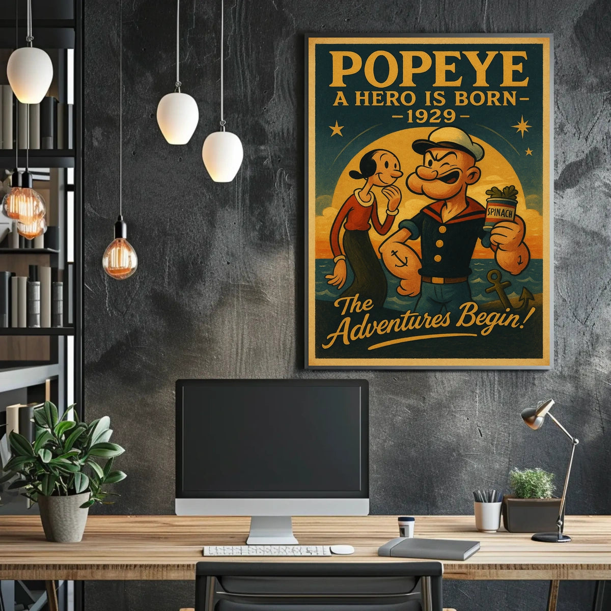 Popeye 1929 Art Poster POP-52
