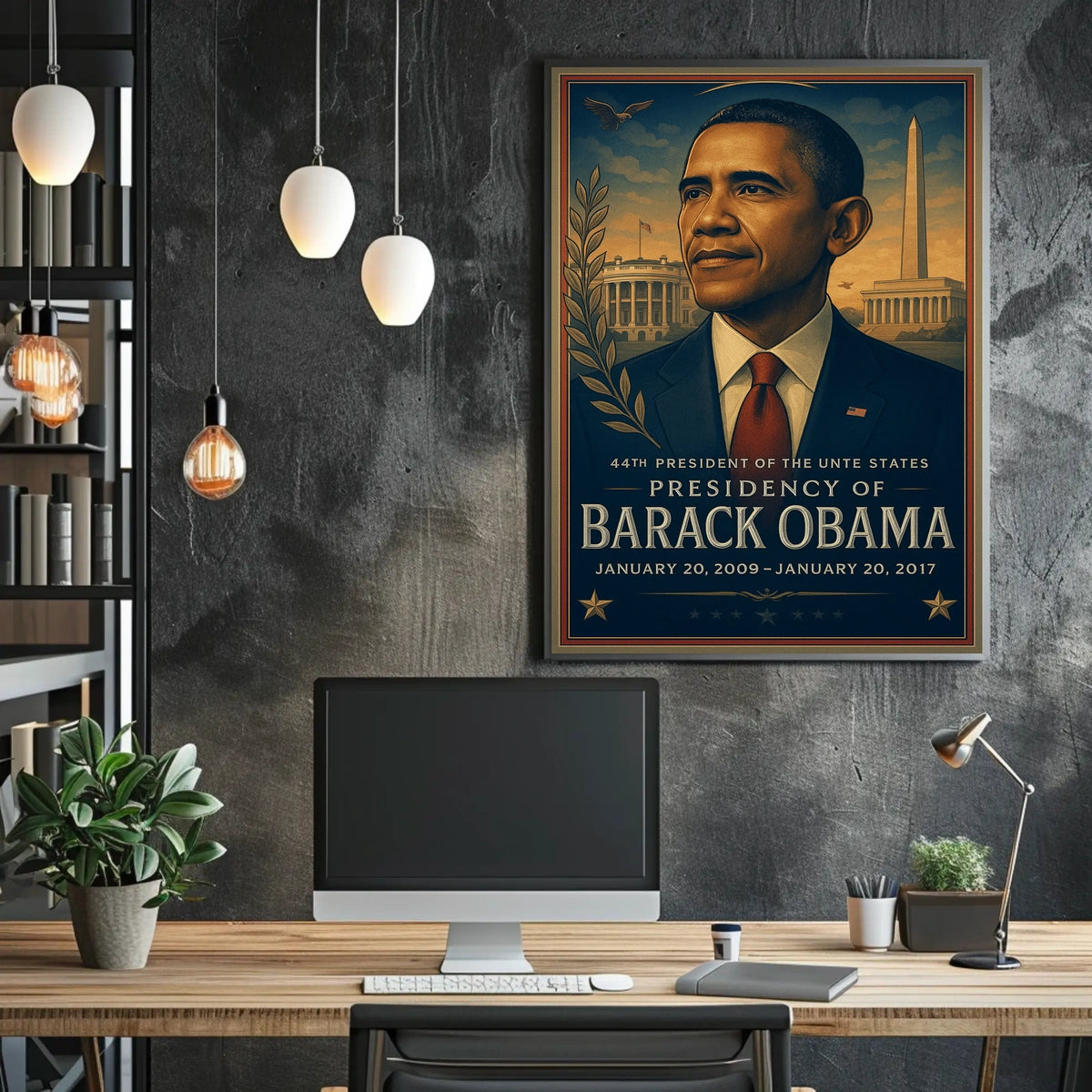 Obama Presidential Legacy 2009-2017 Historical or Presidential Poster
