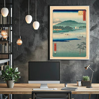 Serene Landscape with Mount Fuji Poster PosterGoat