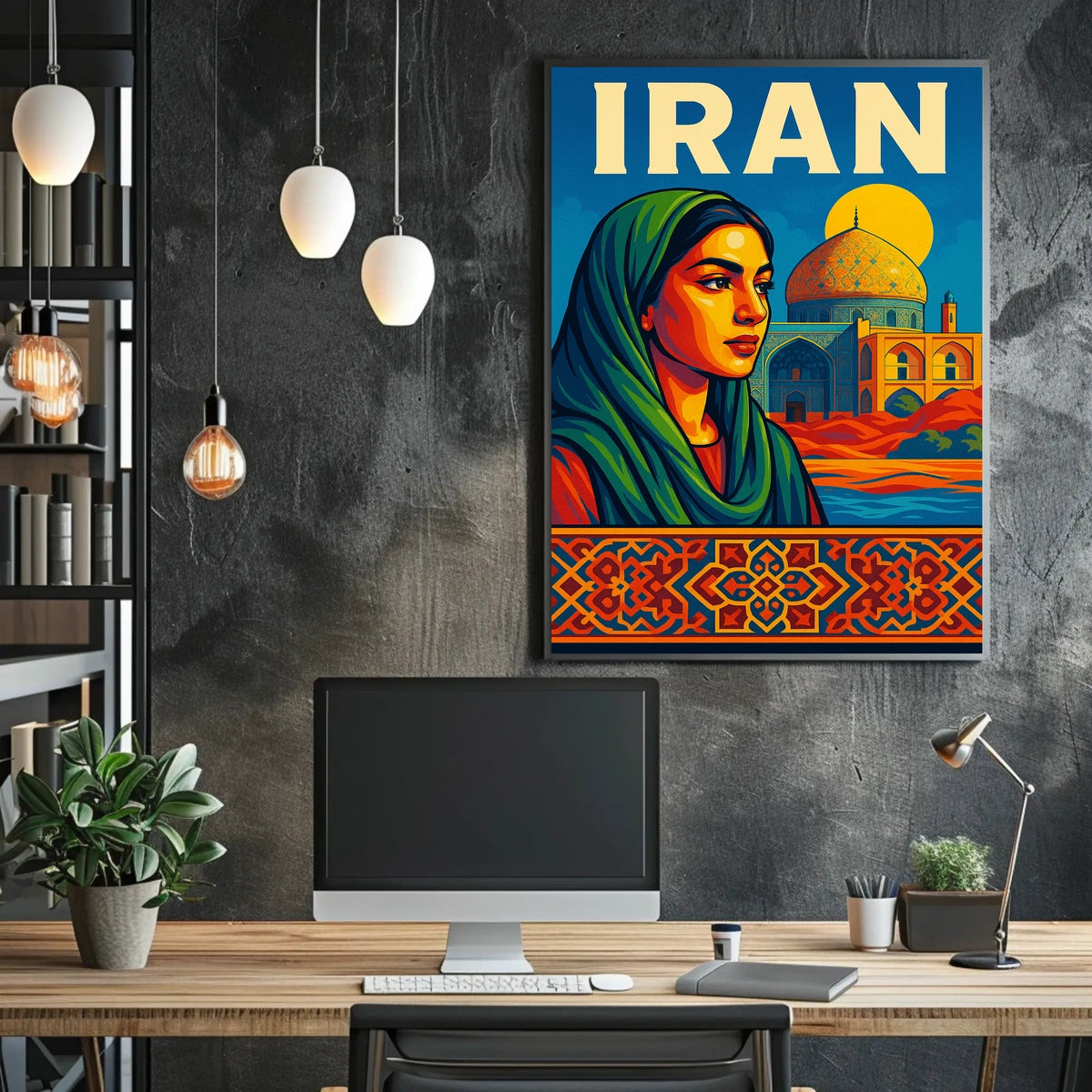 Iran A Cultural Tapestry Poster
