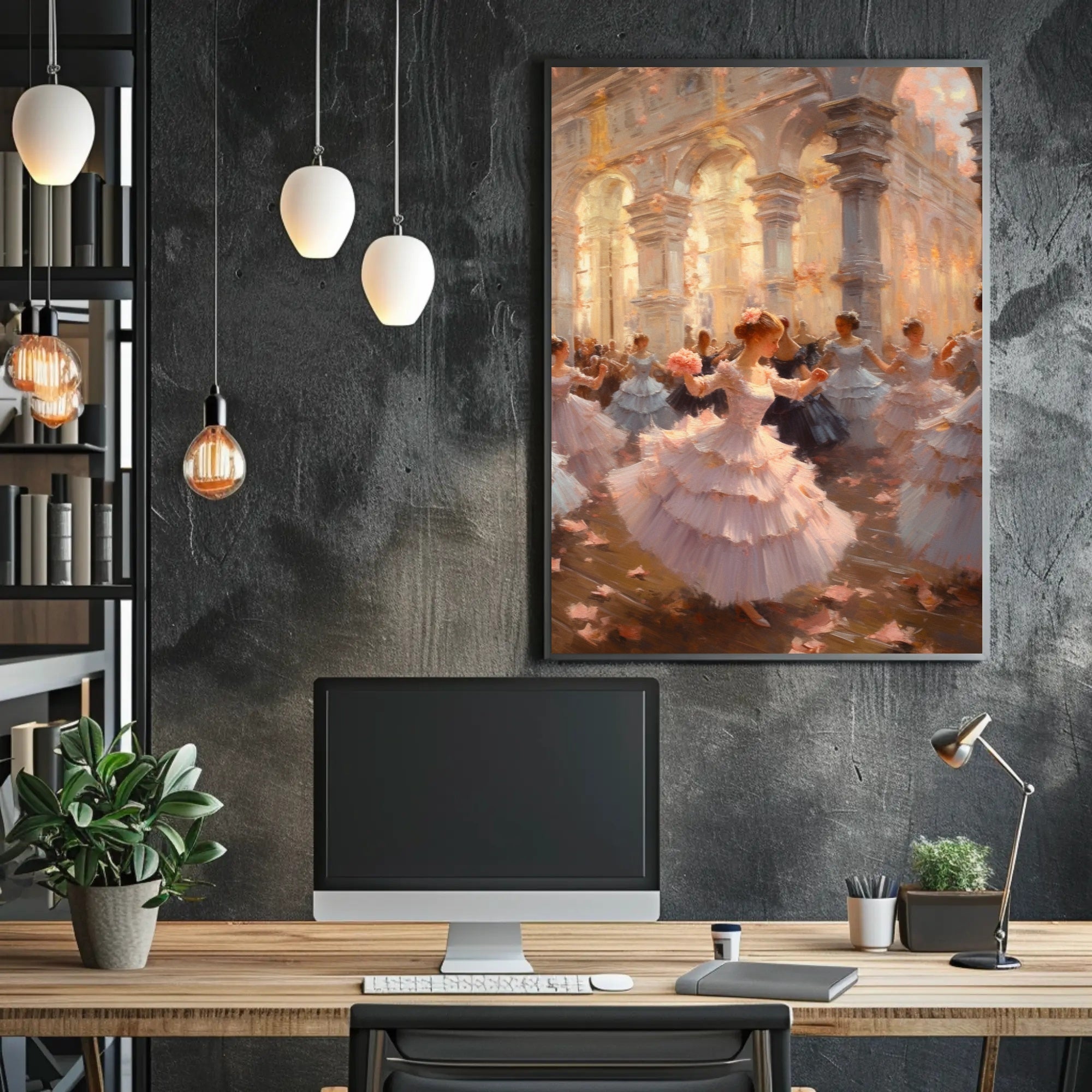 Elegant Ballet Evening Poster