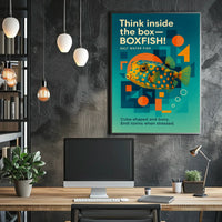 Think Inside the BoxBoxfish Poster