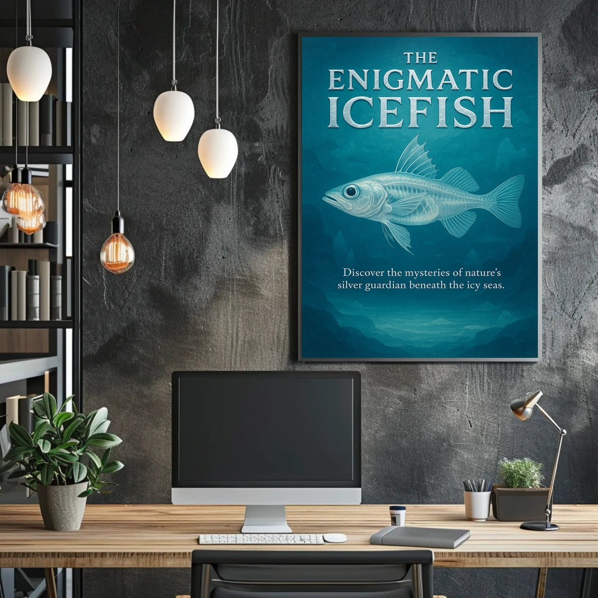 The Enigmatic Icefish Poster