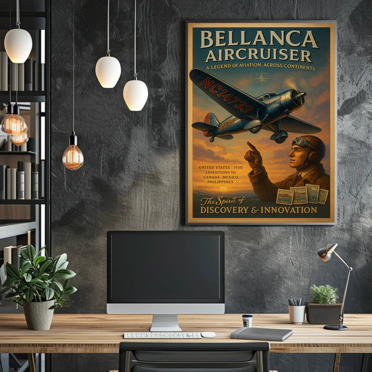 Bellanca Aircruiser A Legend of Aviation Poster