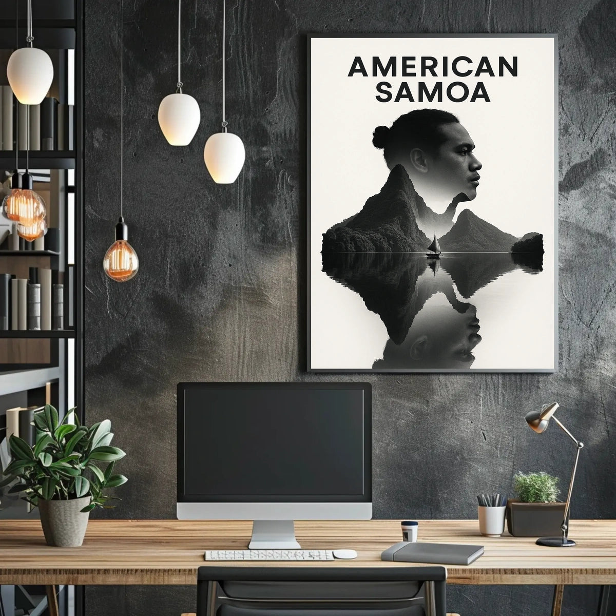 American Samoa A Cultural Reflection Poster