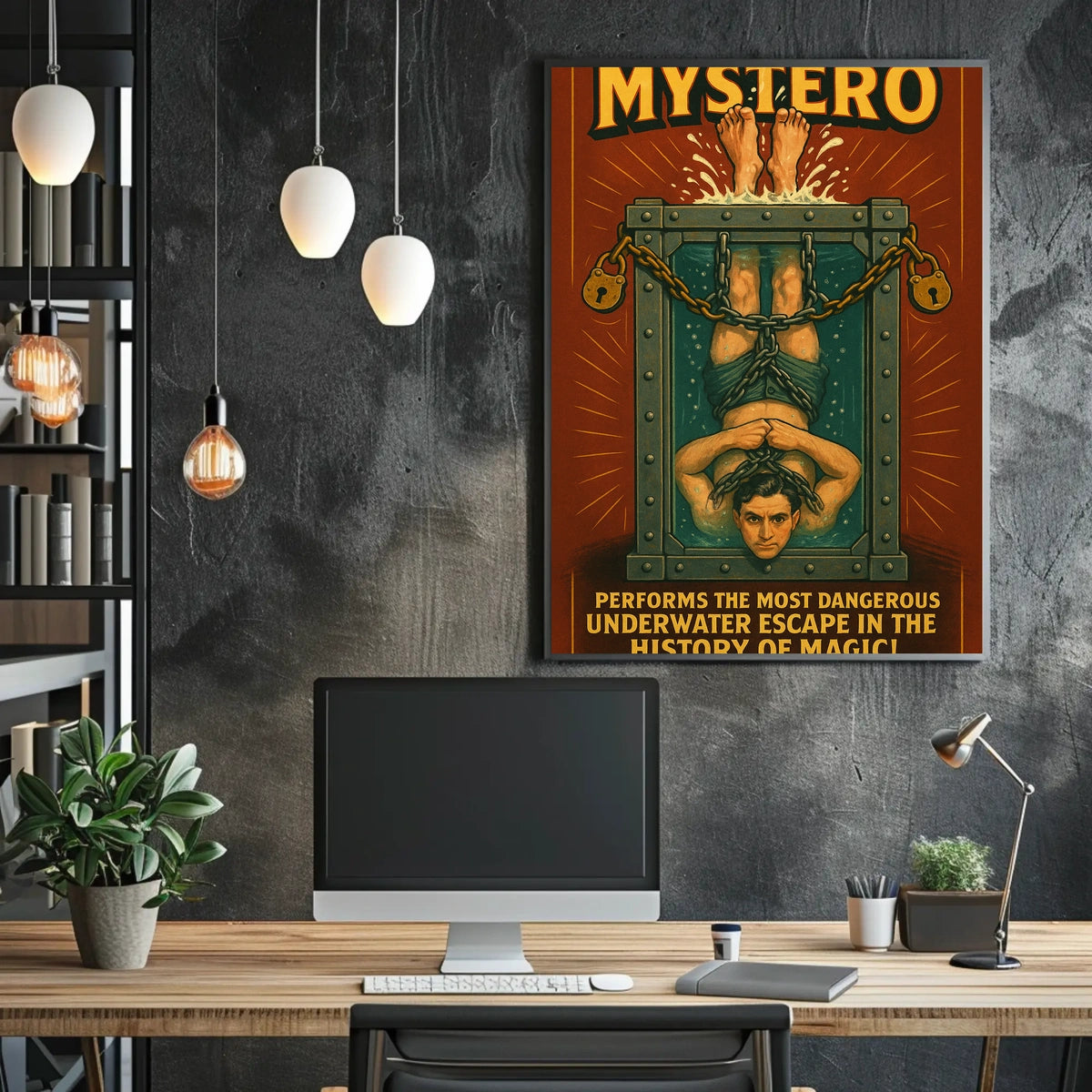 Mysteros Daring Escape Poster