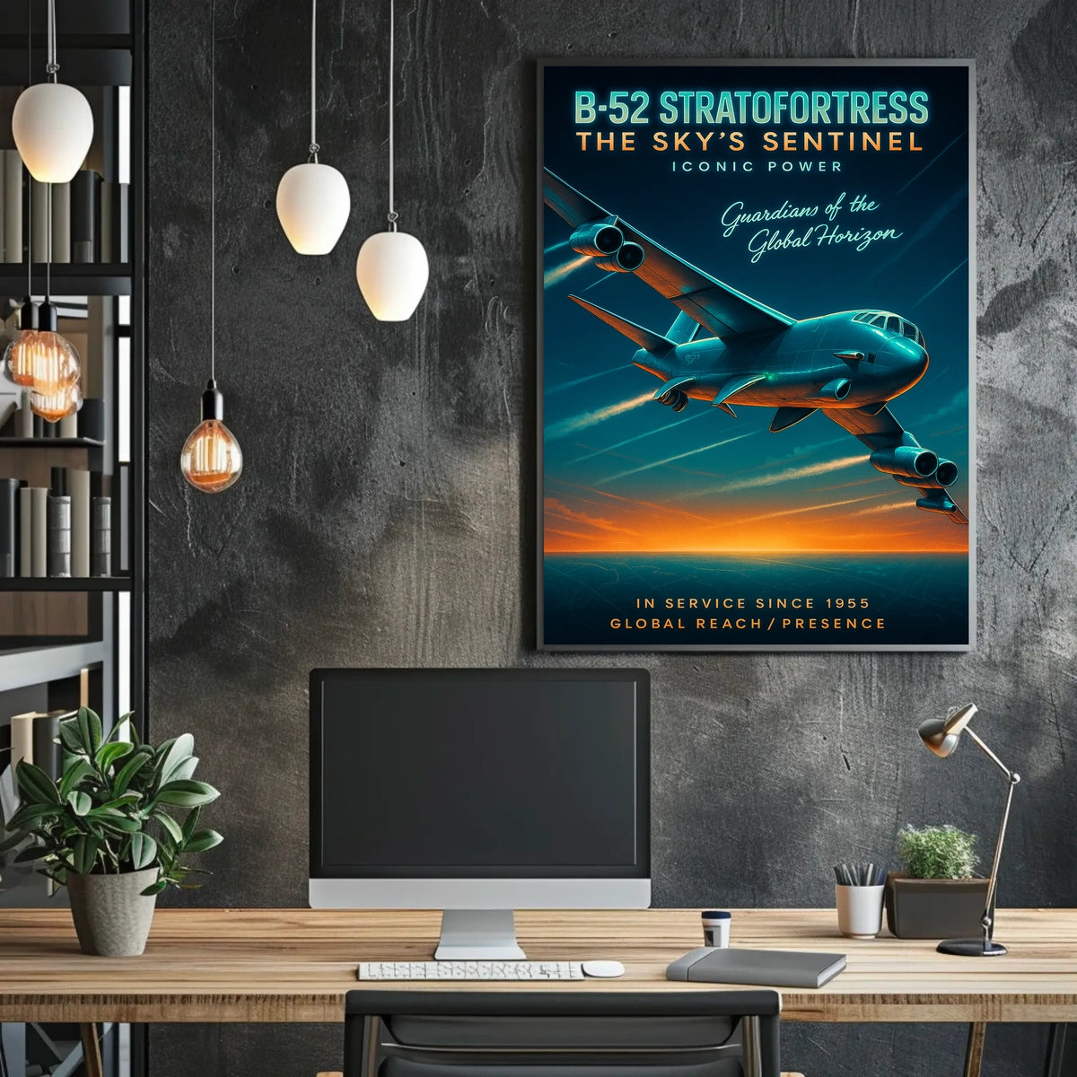 B-52 Stratofortress The Skys Sentinel Poster