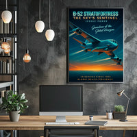 B-52 Stratofortress The Skys Sentinel Poster