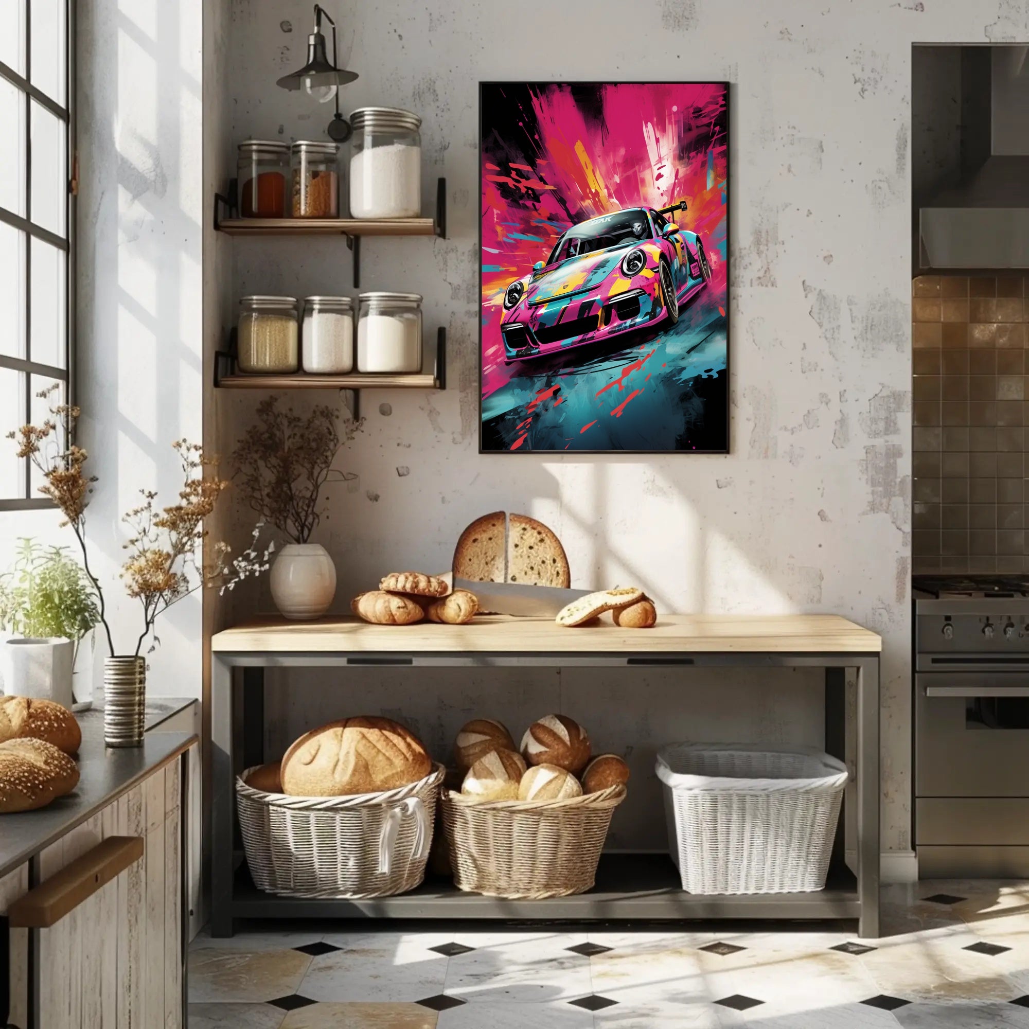 Vivid Speed Poster PosterGoat