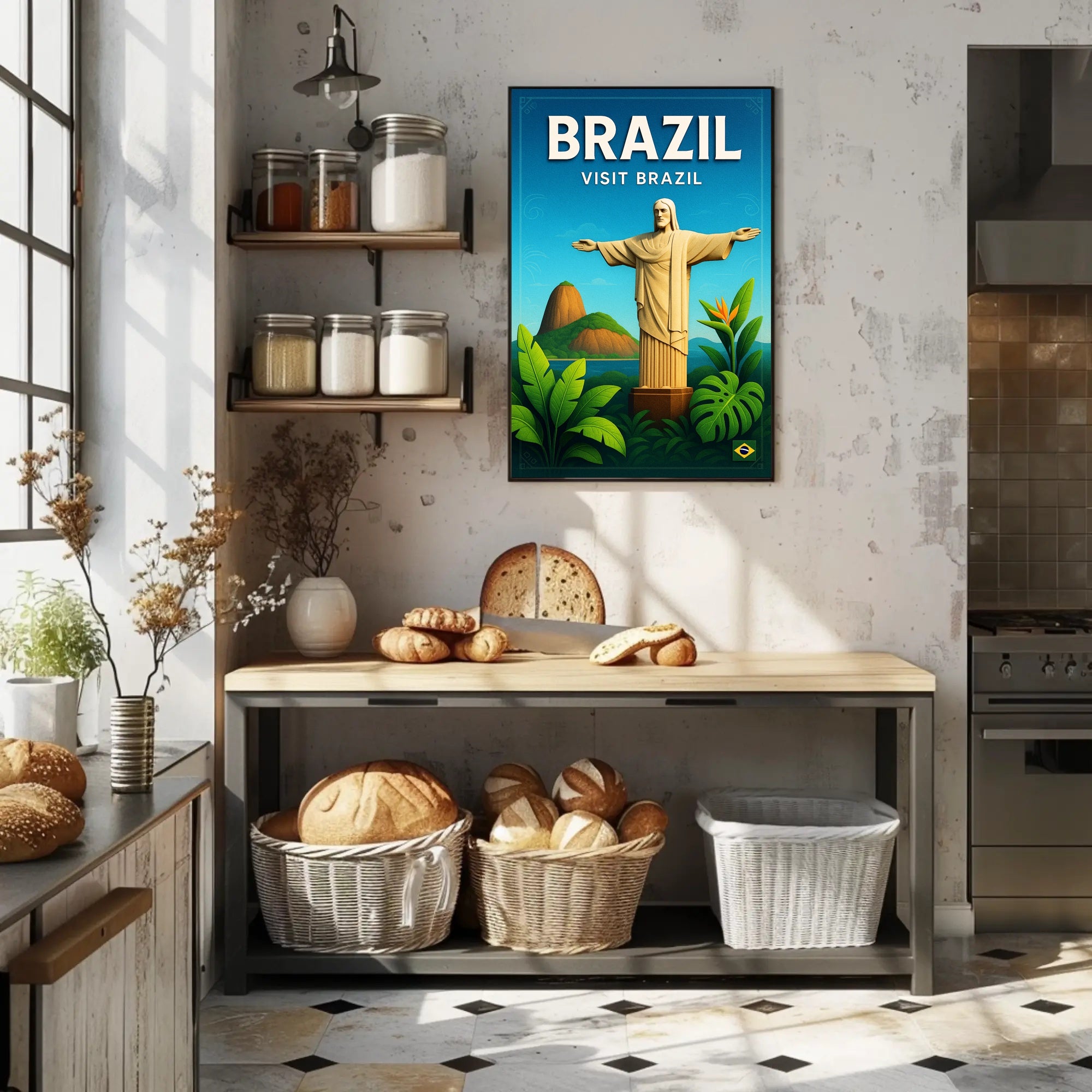 Discover Brazil Poster PosterGoat