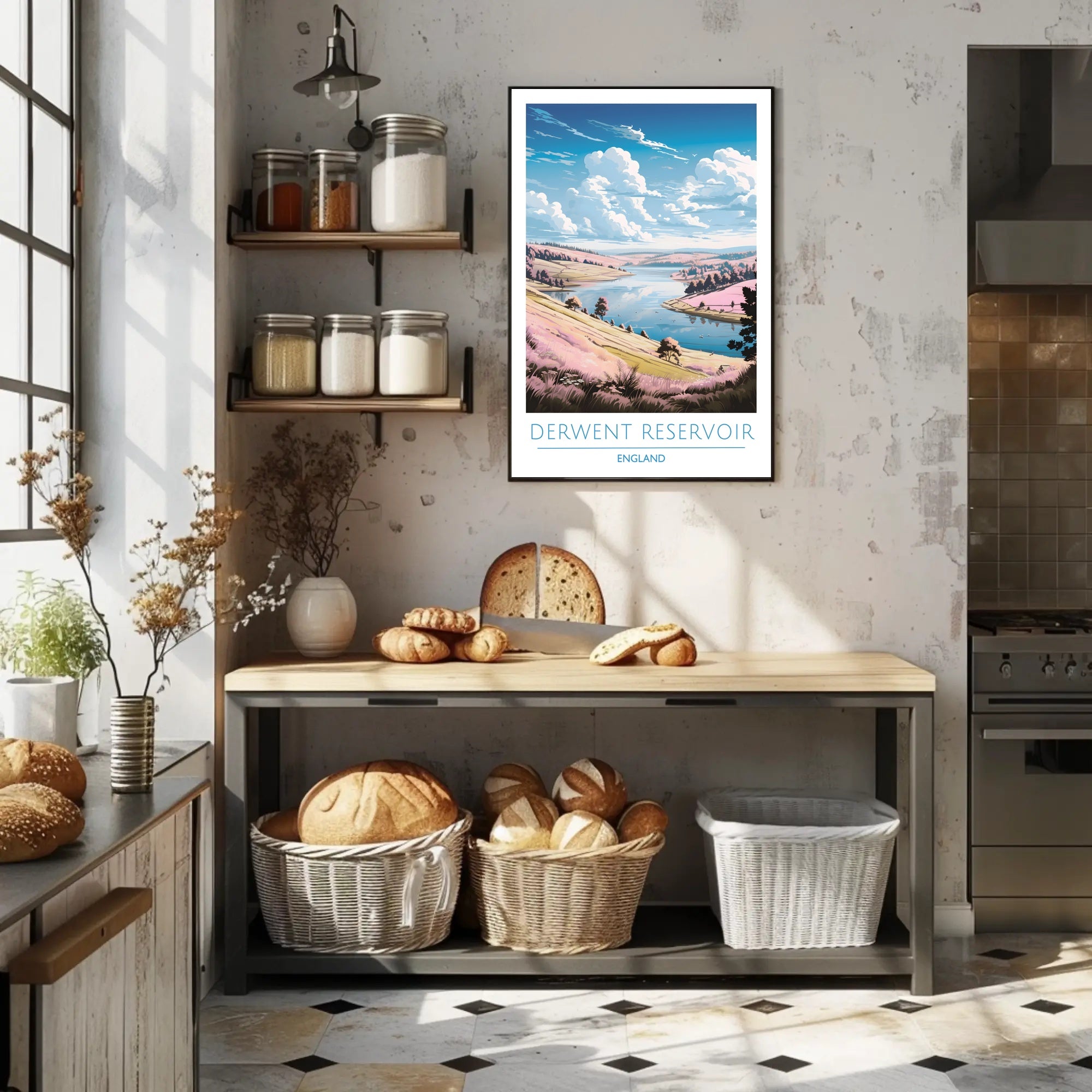 Derwent Reservoir Poster