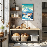 Niseko Mt. Yotei Winter Wonderland Travel Poster