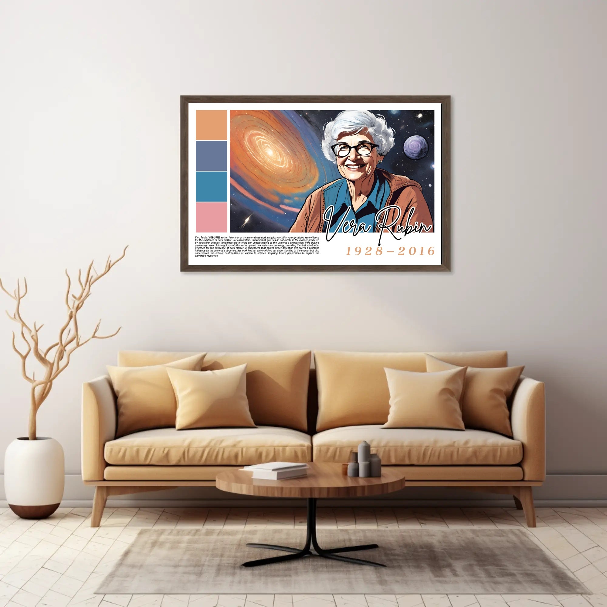 Tribute to Vera Rubin Poster