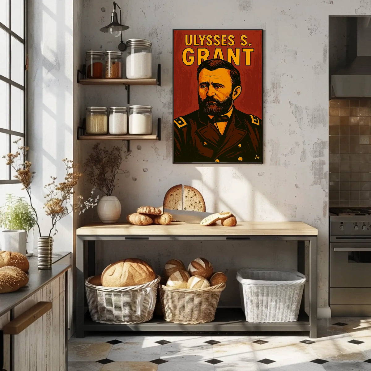 Ulysses Grant Scenic Wanderlust Decor Enthusiasts Poster