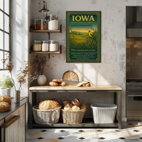 Iowa Heartland of America Poster