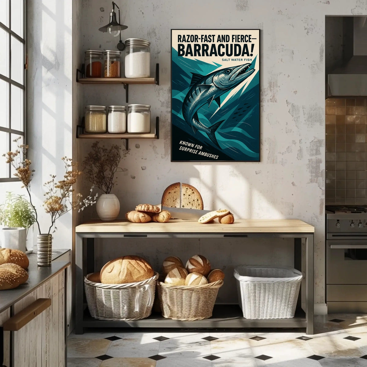Barracuda Razor-Fast and Fierce Poster
