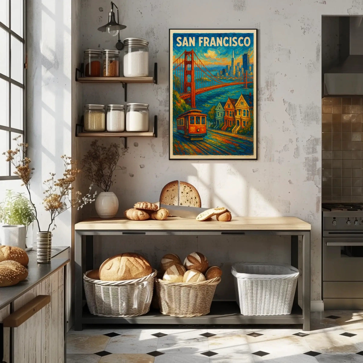 Vibrant San Francisco Poster