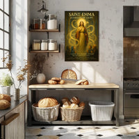 Saint Emma Guardian of Light Poster