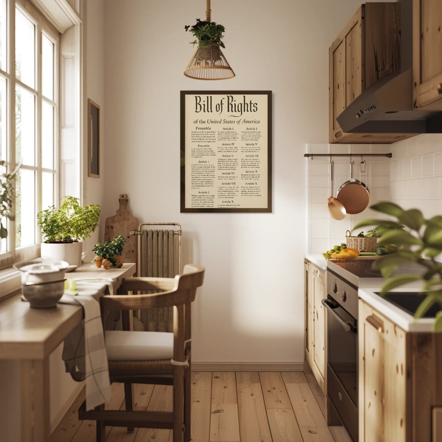 Bill Of Rights United States Poster