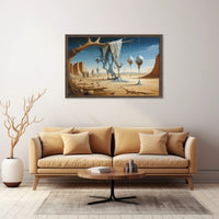 Surreal Desert Dreamscape Art Poster