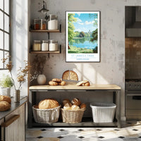 St. James's Park Vintage Travel Poster