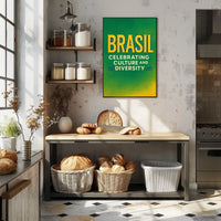 Celebrating Culture and Diversity in Brasil Poster