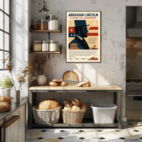 Abraham Lincoln 16th President Poster PosterGoat