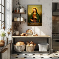 Saint Dymphna Patron of Mental Illness Poster PosterGoat
